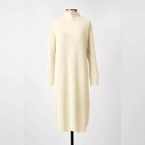 ICHI Sweaters - Anthropologie ICHI Novo Sweater Dress in Cream